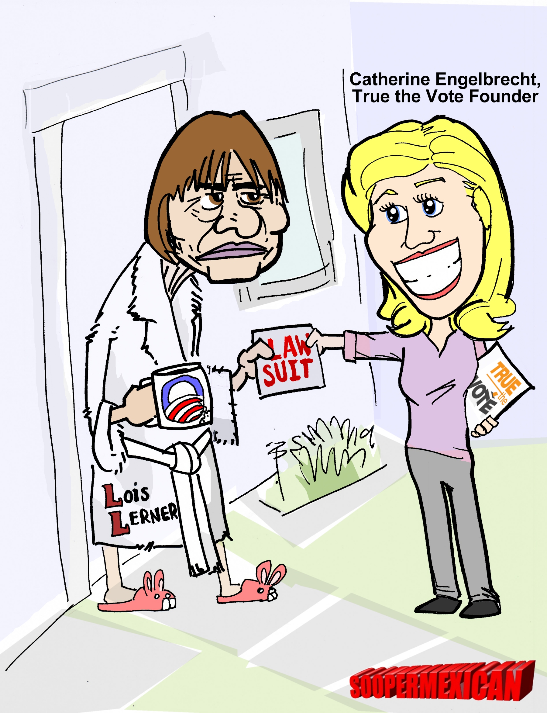 IRS Scandal Official Lois Lerner Served With Papers From True The Vote Lawsuit